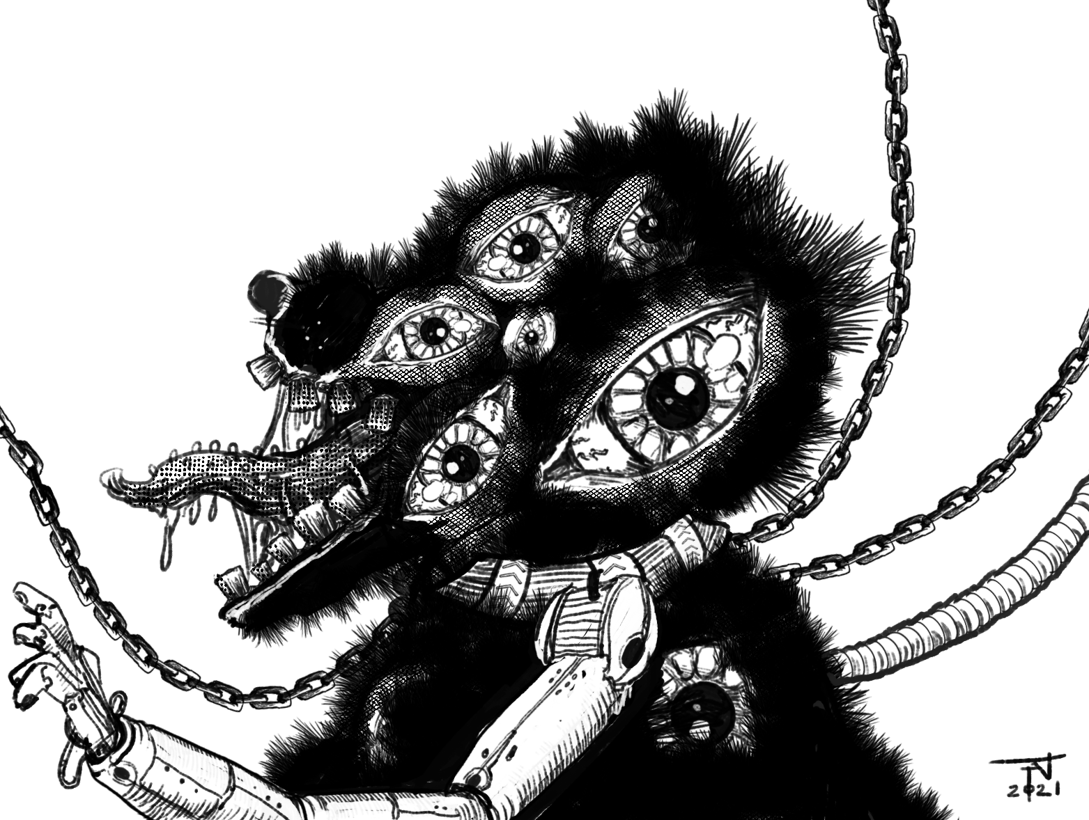 Horror Brushes Thomas Novosel